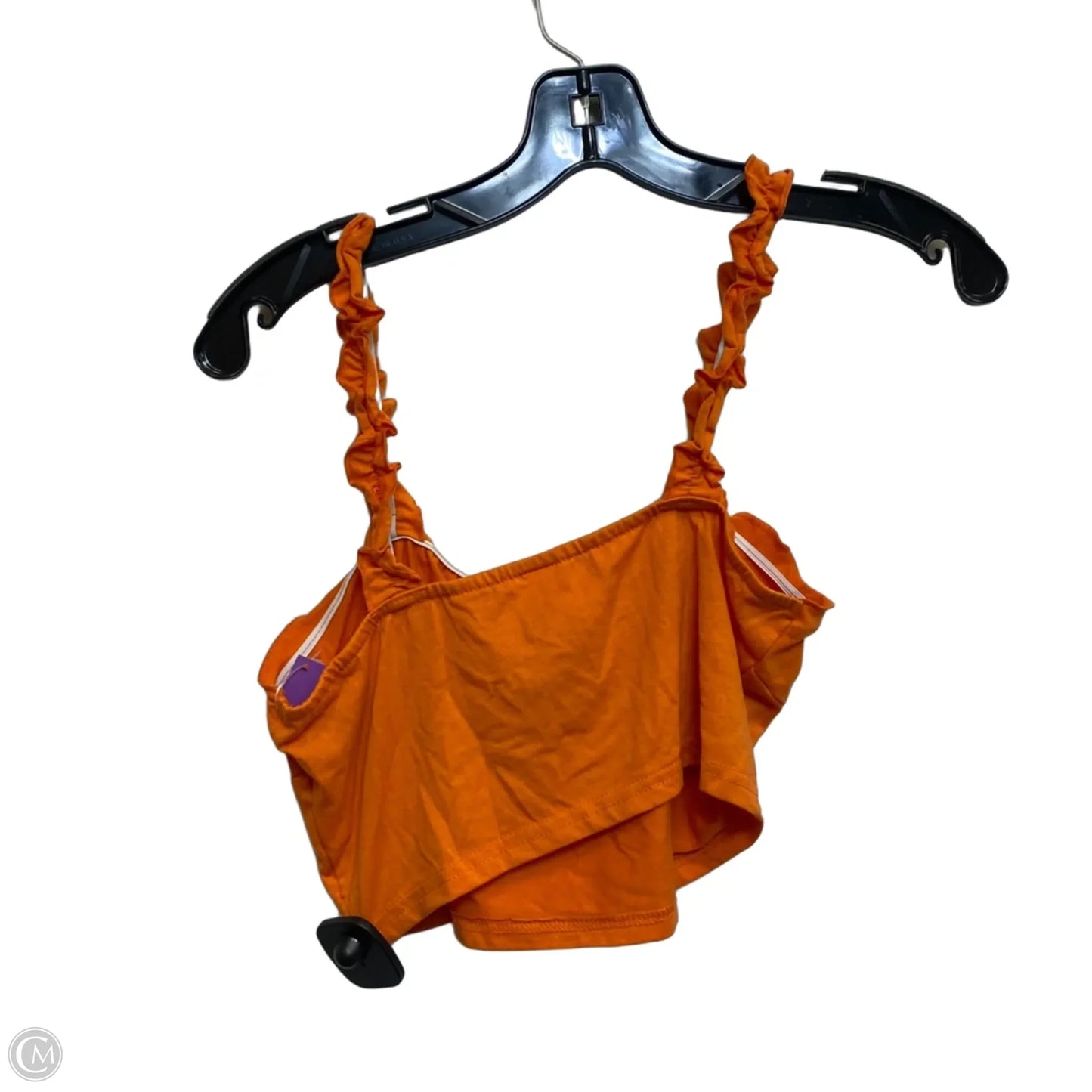 Top Sleeveless By Cmf In Orange, Size: S