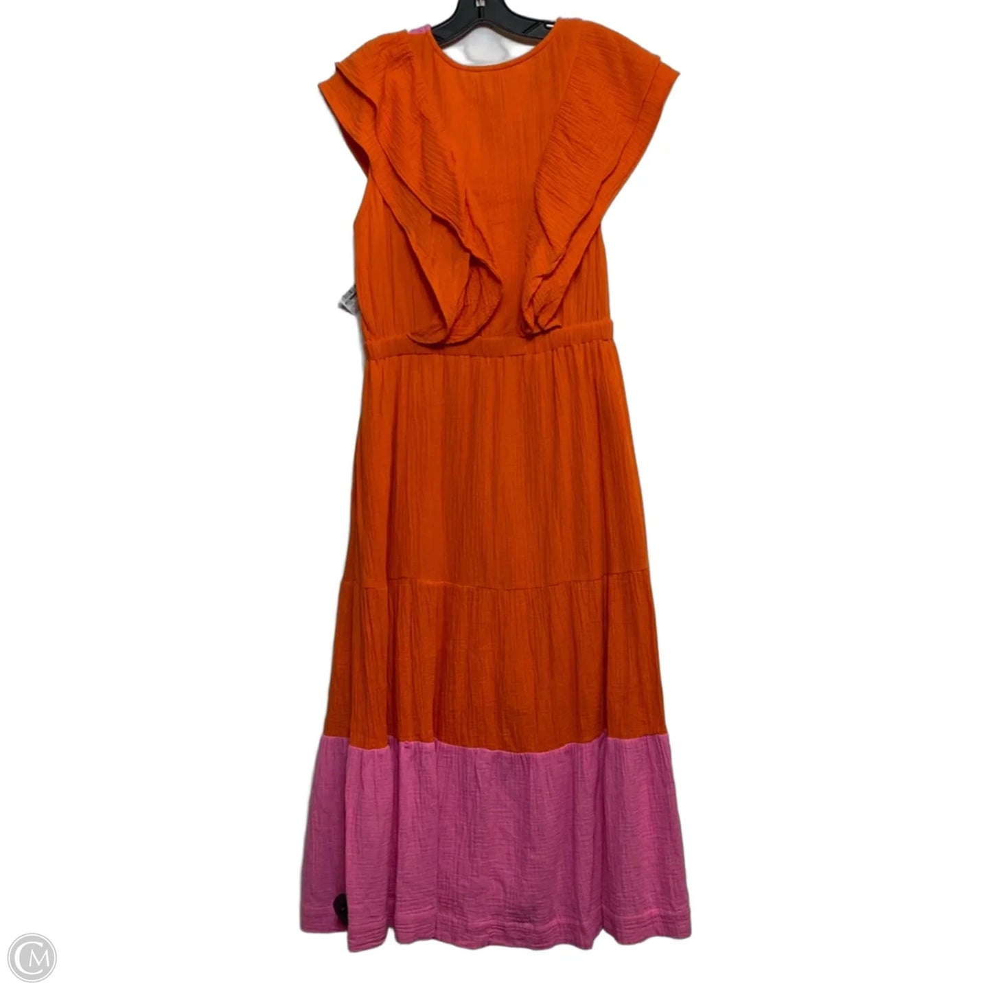 Dress Casual Maxi By Thml In Orange, Size: L