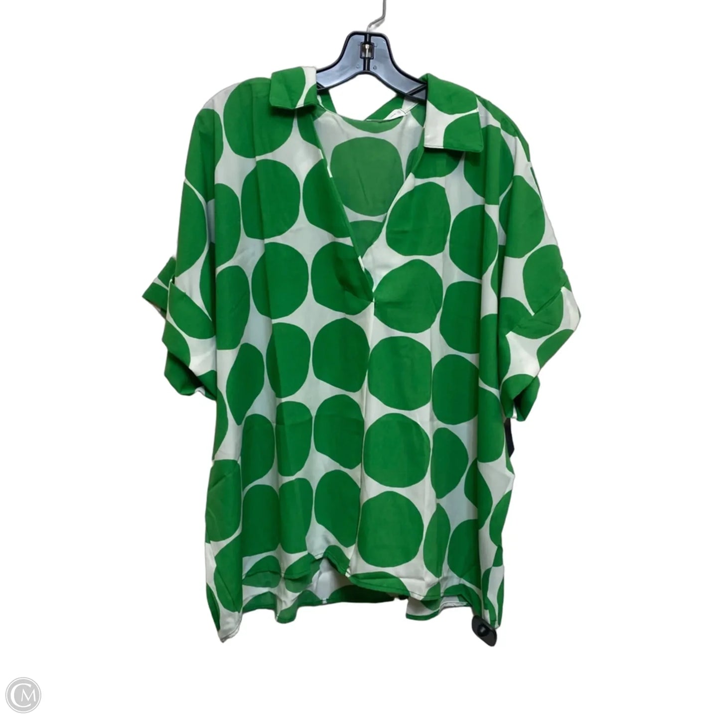 Top Sleeveless By Ces Femme In Green, Size: L