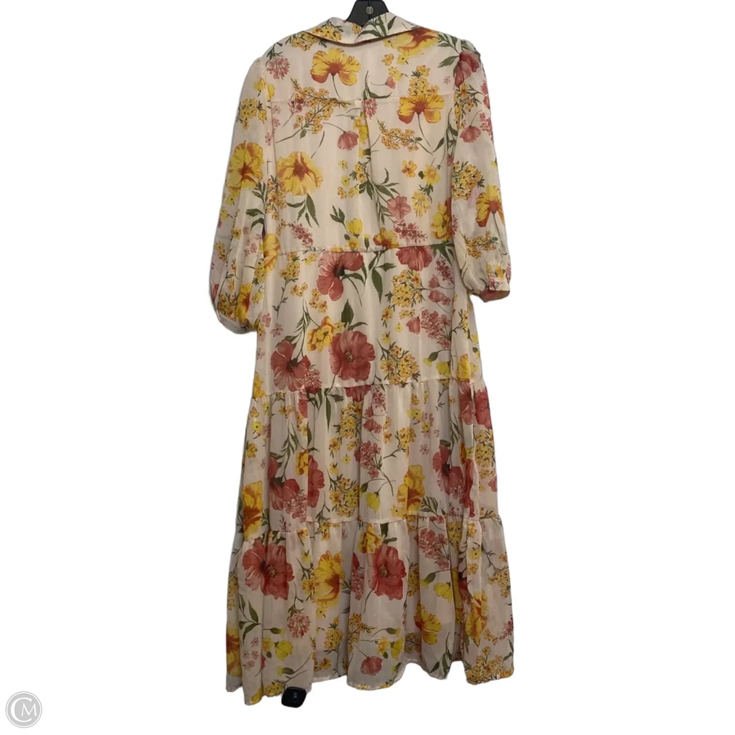 Dress Casual Midi By HARLOW & ROSE  In Pink, Size: L