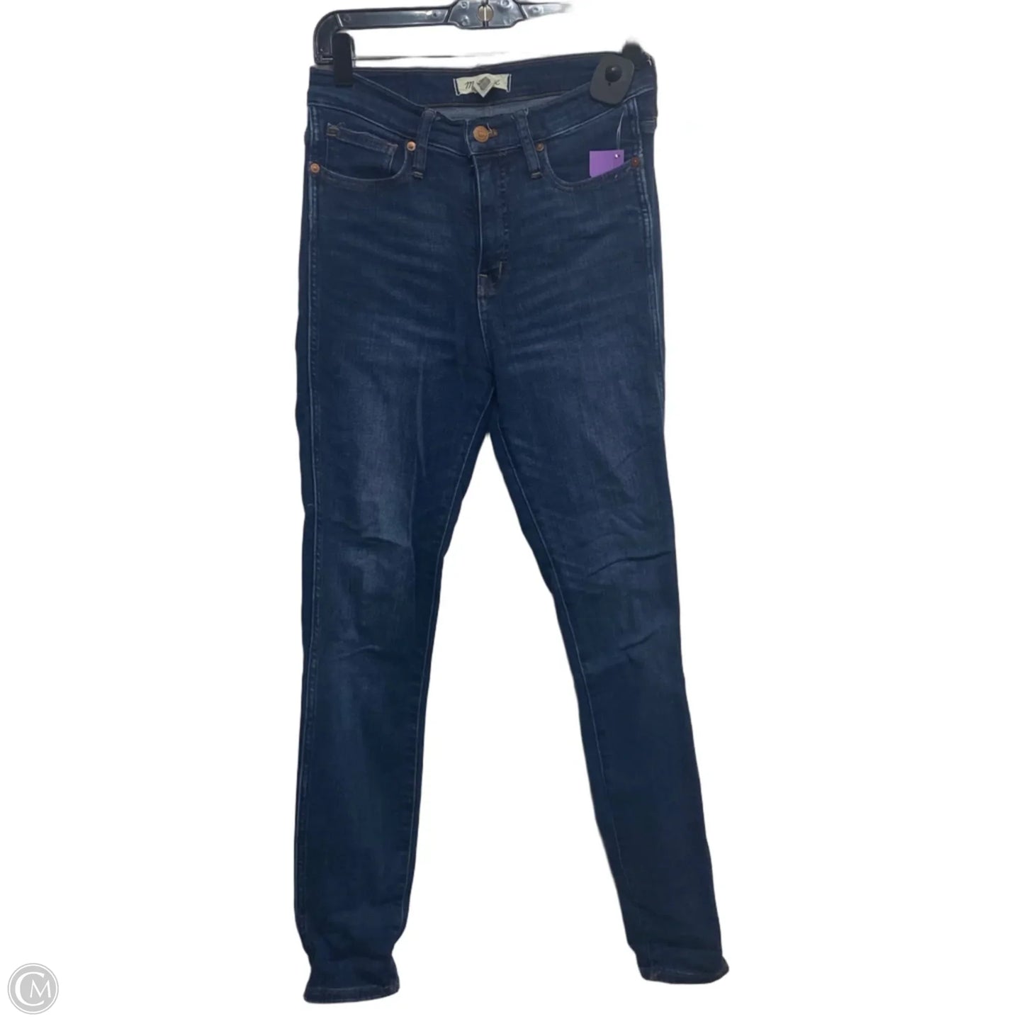 Jeans Skinny By Madewell In Blue Denim, Size: 2