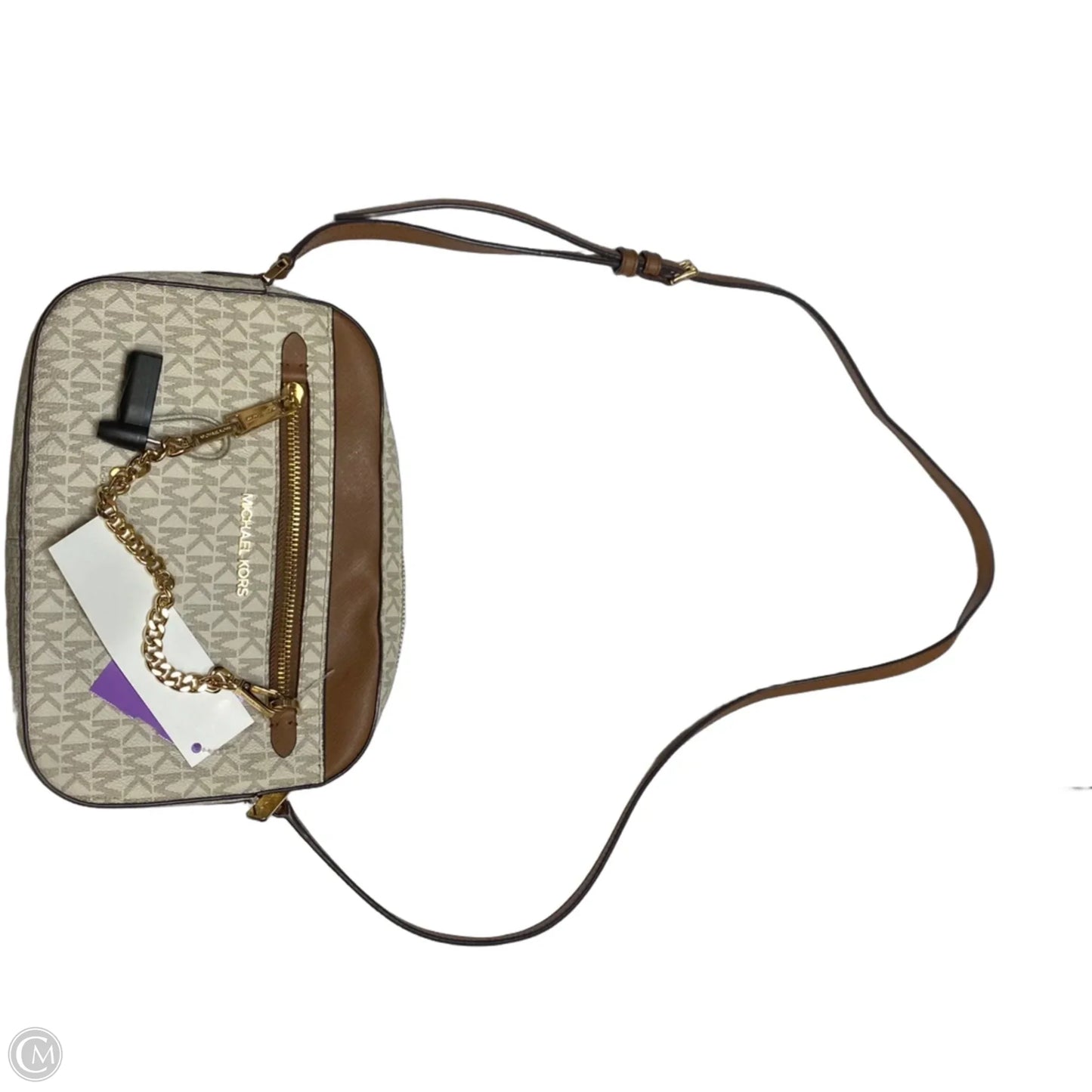 Crossbody Designer By Michael Kors, Size: Medium