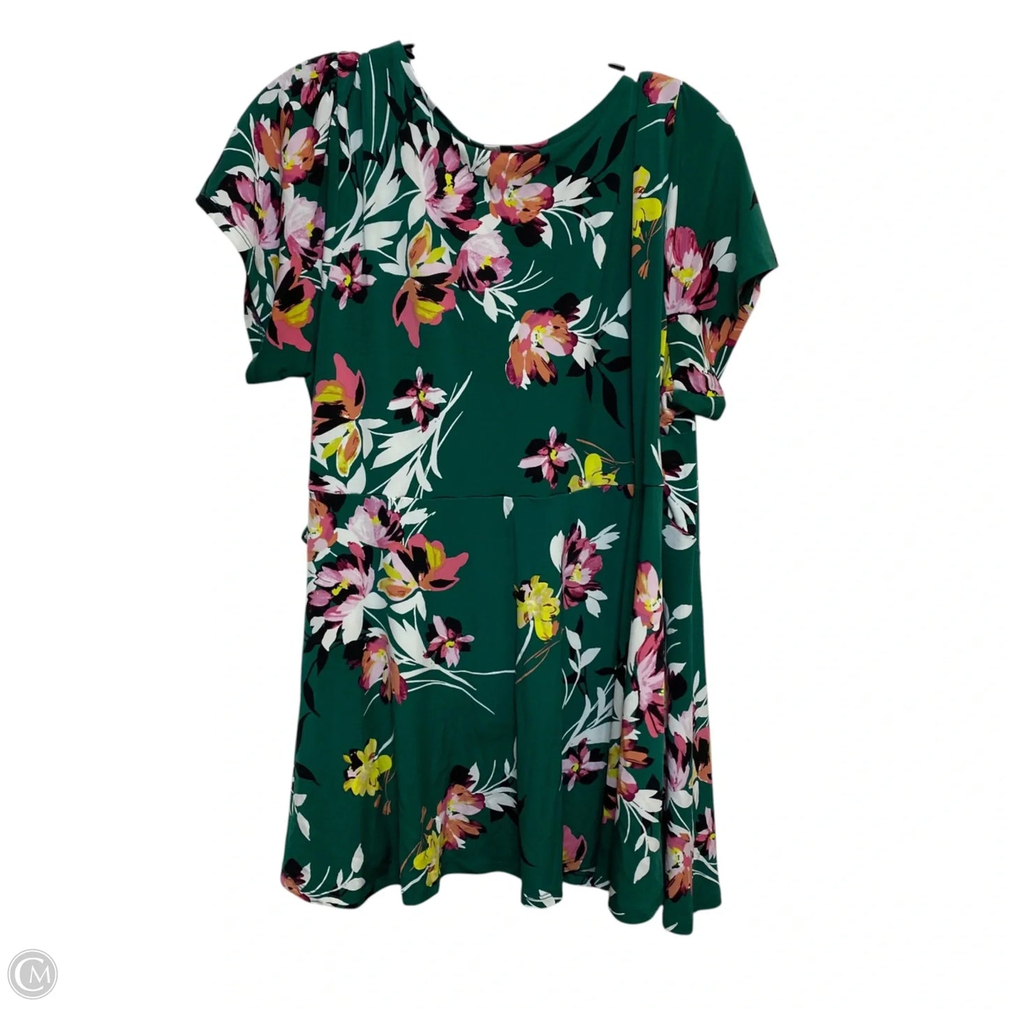 Top Short Sleeve By Torrid In Green, Size: 2x
