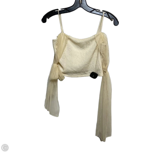 Top Sleeveless By Altard State In Cream, Size: L
