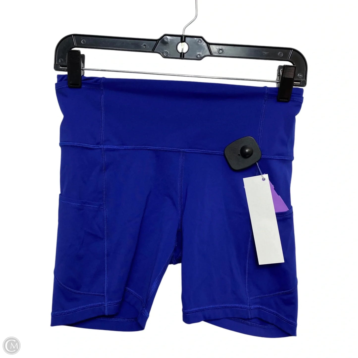 Athletic Shorts By Lululemon In Blue, Size: 6