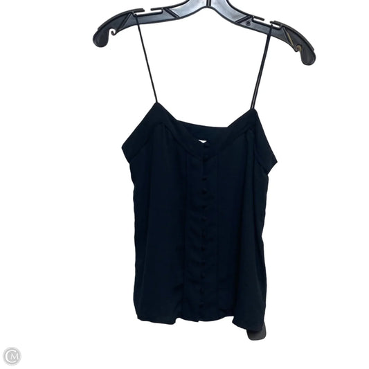 Top Sleeveless By H&m In Black, Size: S
