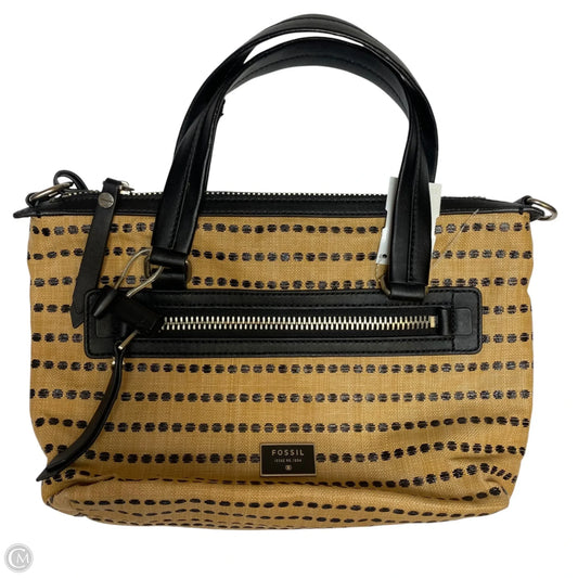 Handbag By Fossil, Size: Small