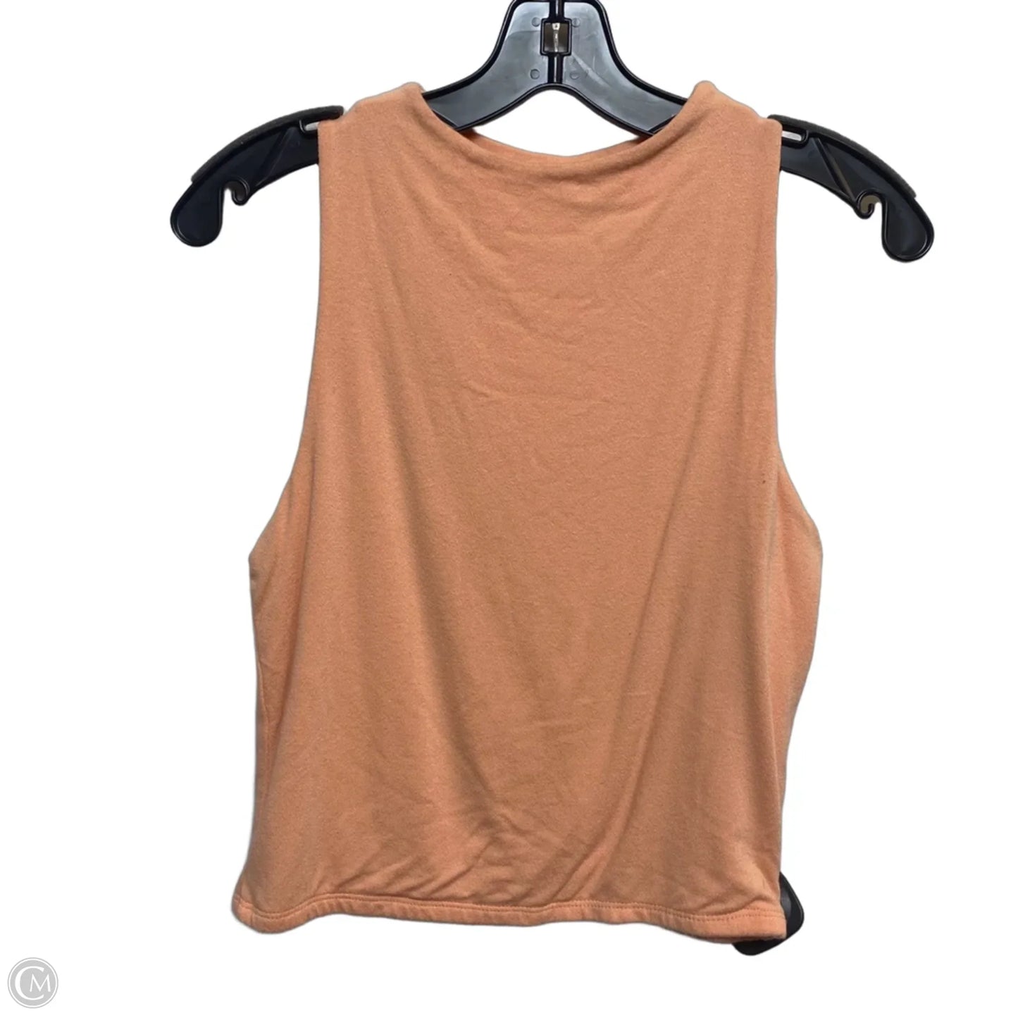 Top Sleeveless By Live In The Moment In Orange, Size: M