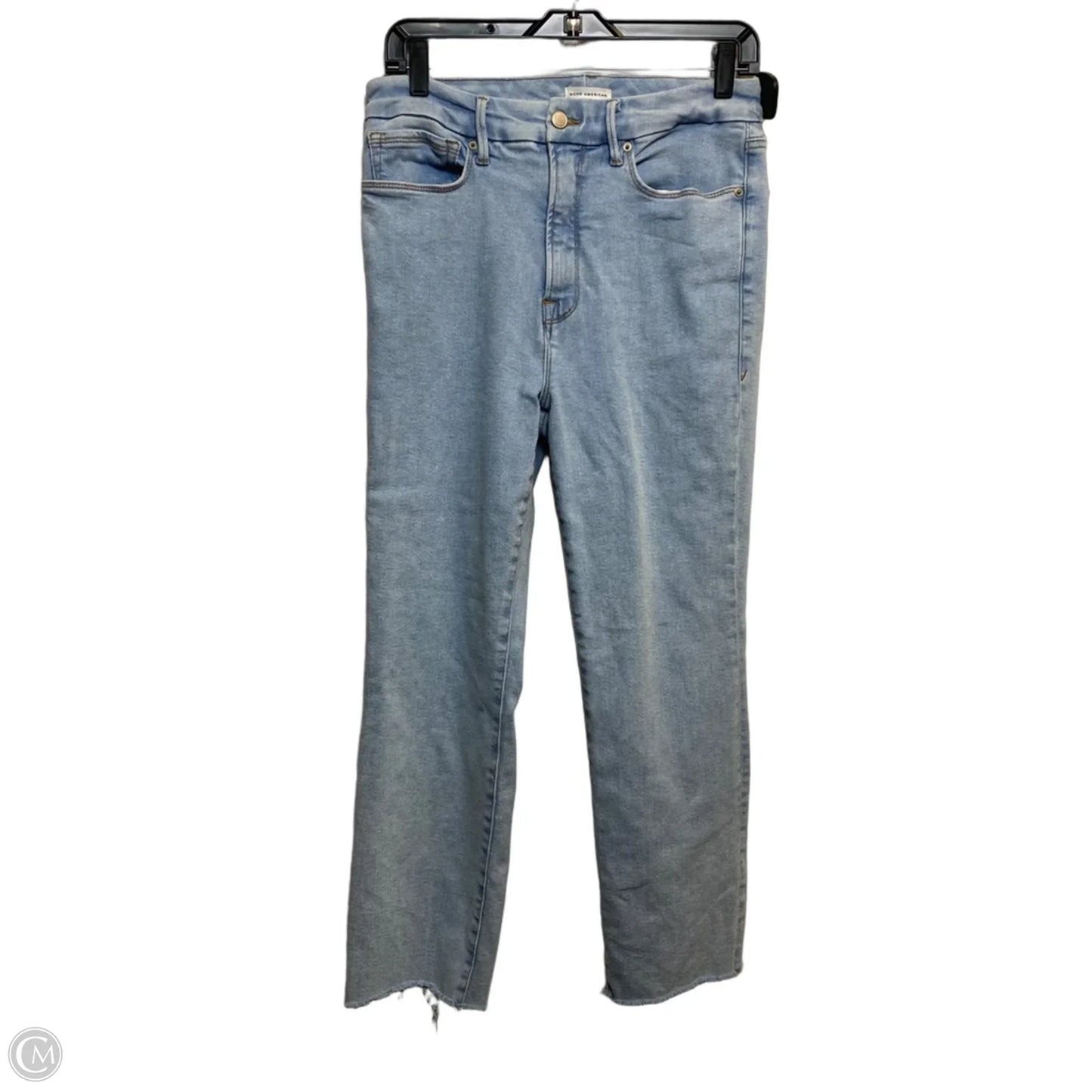 Jeans Designer By Good American In Blue Denim, Size: 10