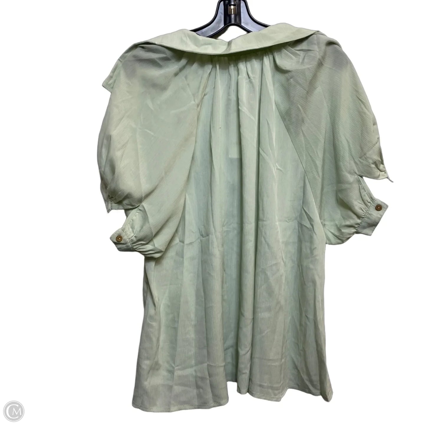 Top Short Sleeve By Heyson In Green, Size: L