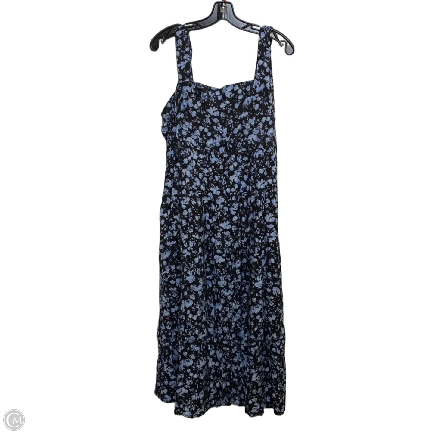 Dress Casual Midi By By The River In Black, Size: L