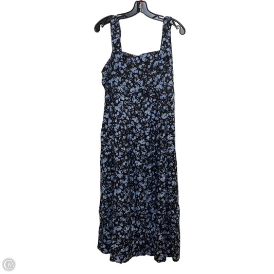 Dress Casual Midi By By The River In Black, Size: L