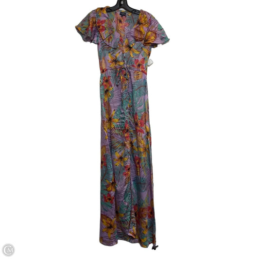 Dress Casual Midi By Clothes Mentor In Multi-colored, Size: Xs