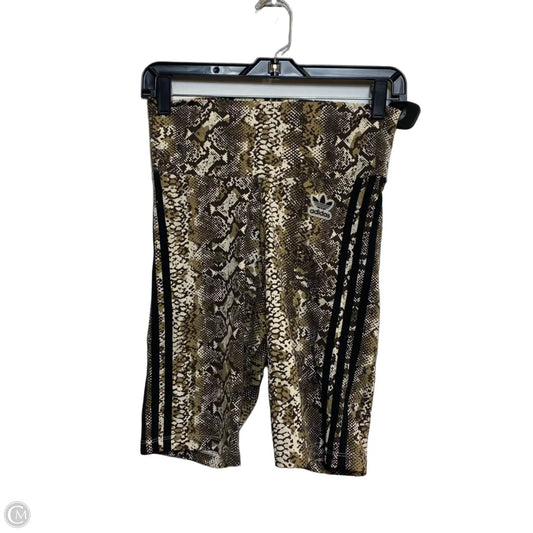 Athletic Shorts 2pc By Adidas In Animal Print, Size: S