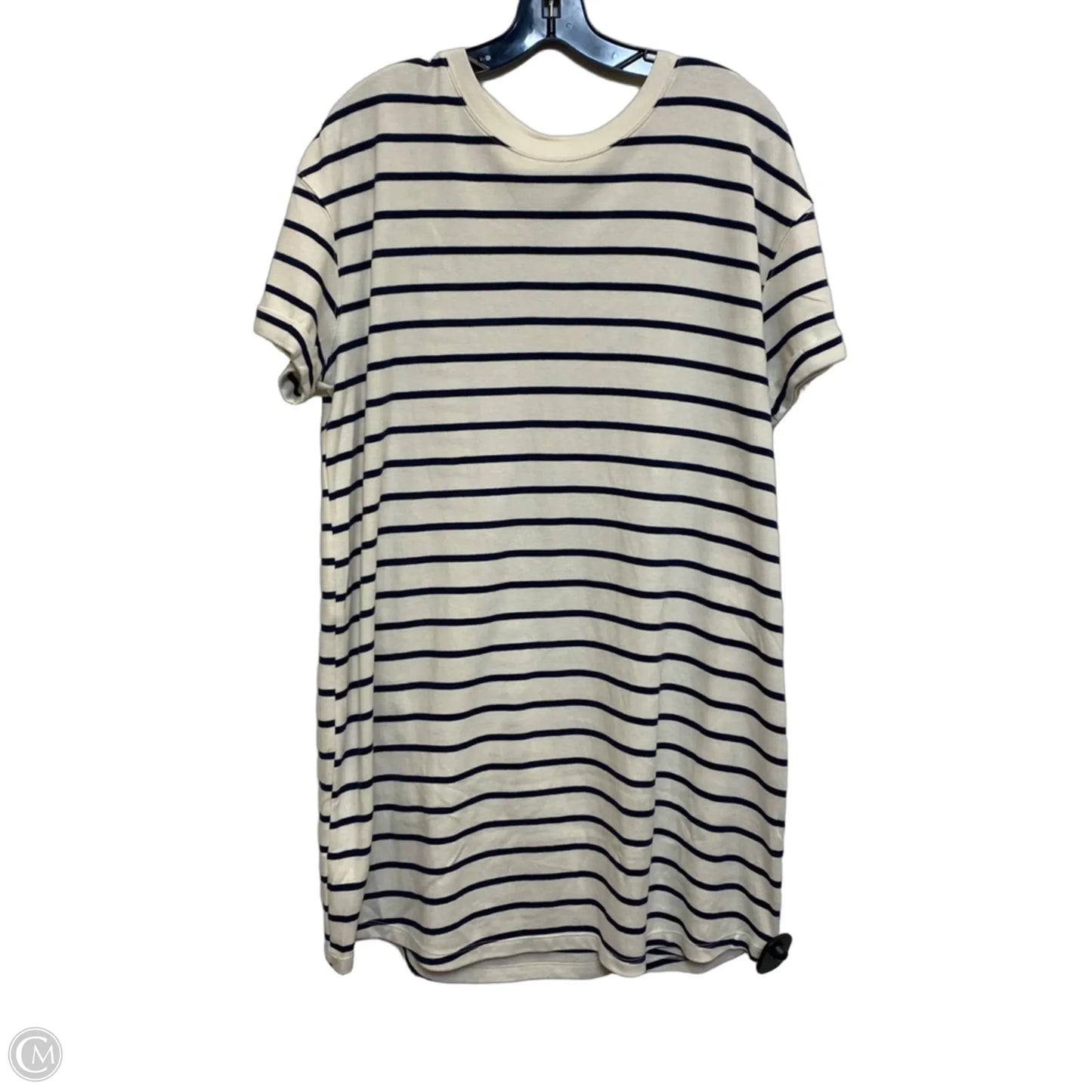 Dress Casual Short By Time And Tru In Cream, Size: L