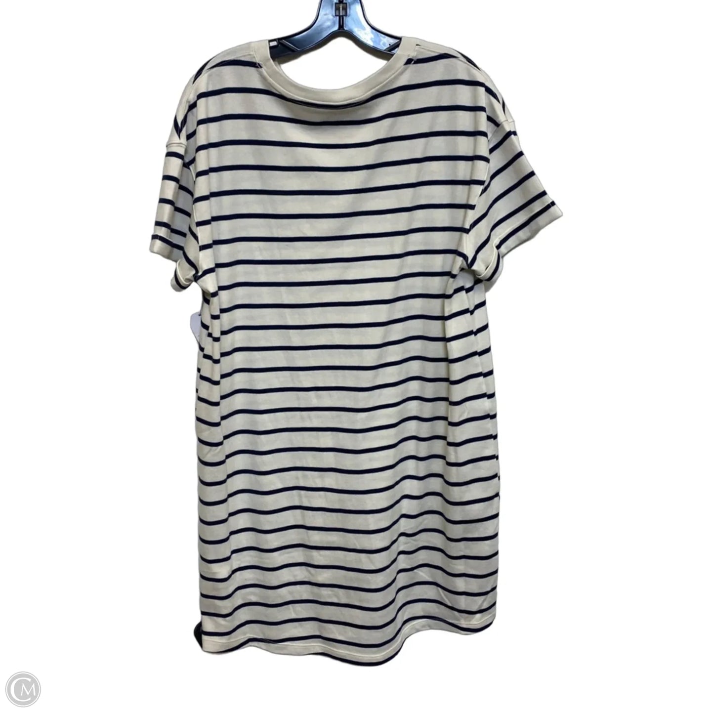 Dress Casual Short By Time And Tru In Cream, Size: L