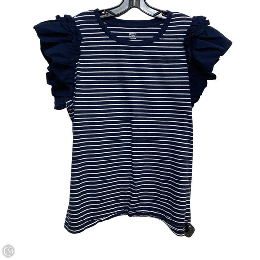Top Short Sleeve By Crown And Ivy In Blue, Size: Xl