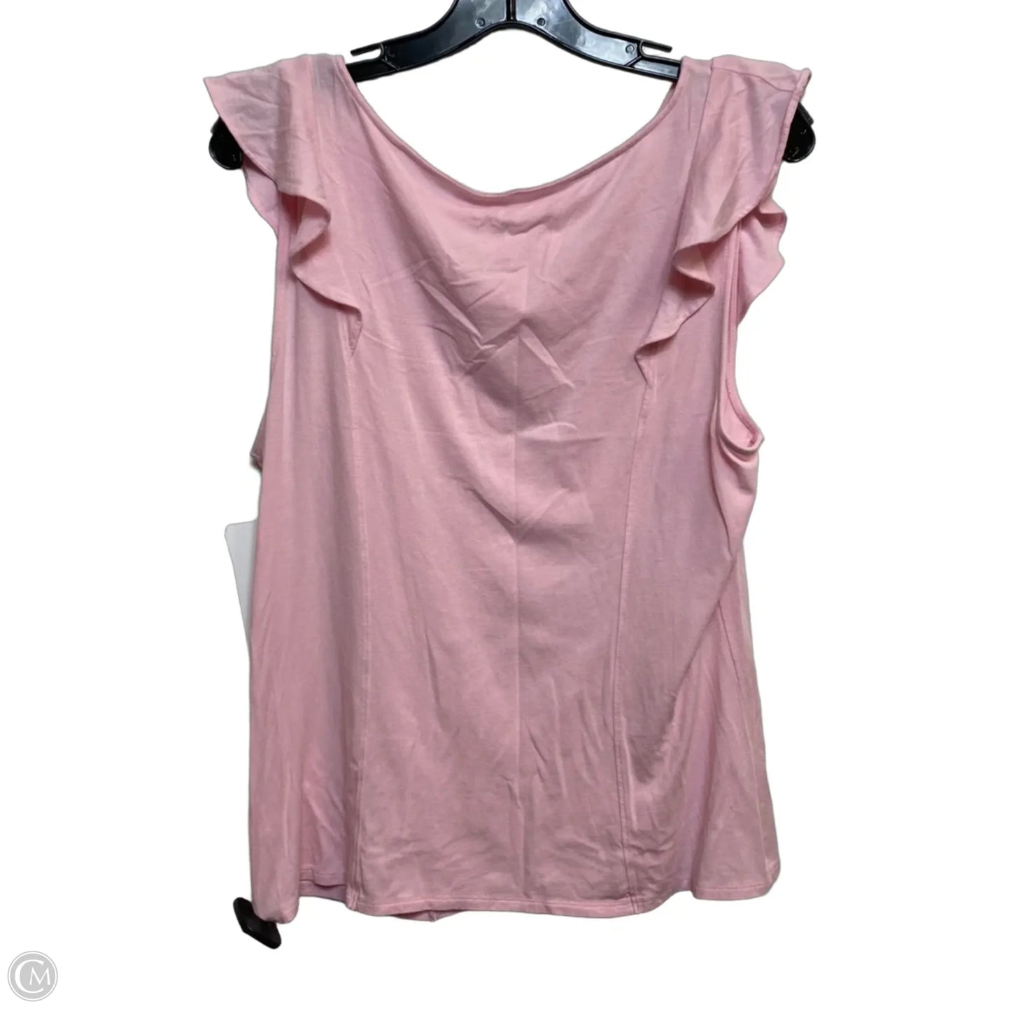 Top Sleeveless Designer By Lilly Pulitzer In Pink, Size: L