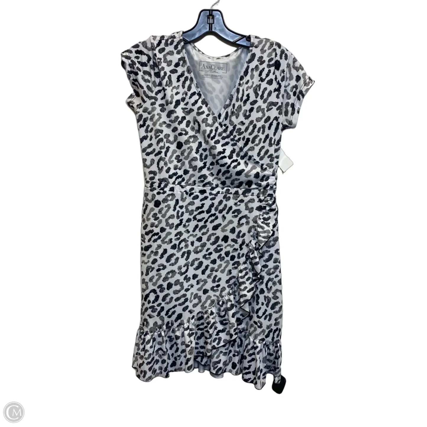 Dress Casual Short By Ana Clare In Animal Print, Size: S