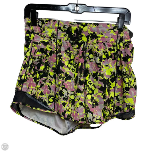 Athletic Shorts By Lululemon In Multi-colored, Size: M