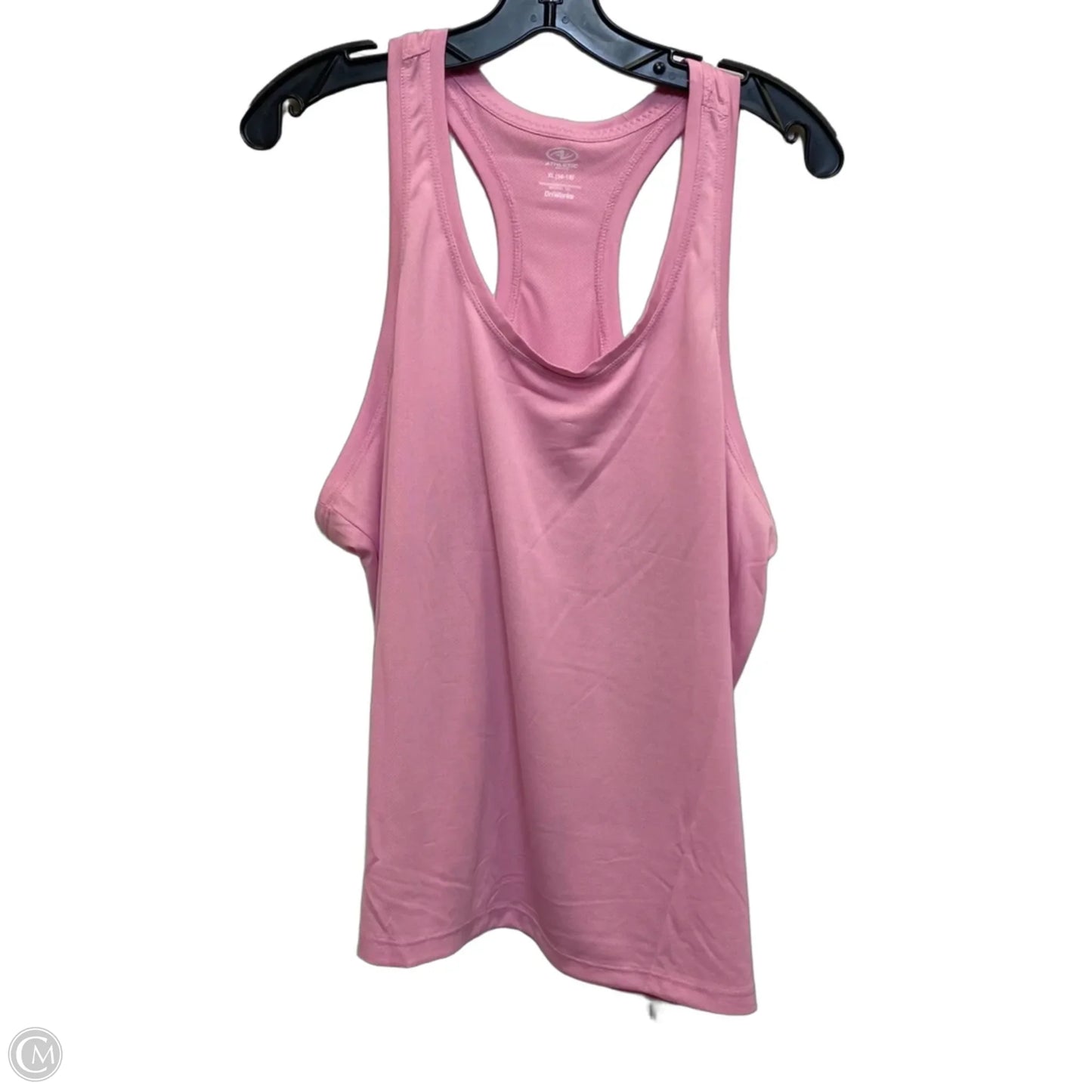 Athletic Tank Top By Athletic Works In Pink, Size: Xl