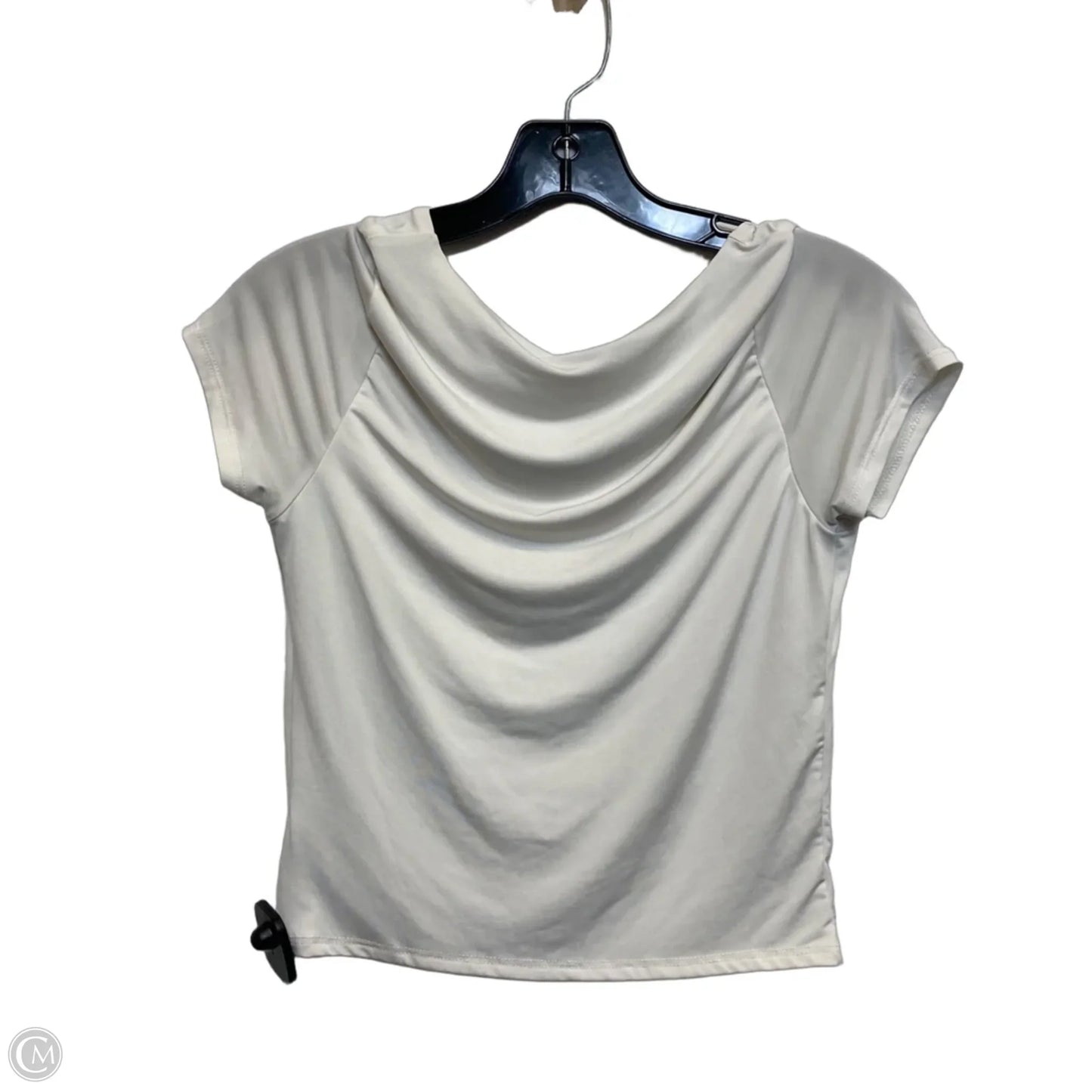 Top Short Sleeve By Live In The Moment In White, Size: M