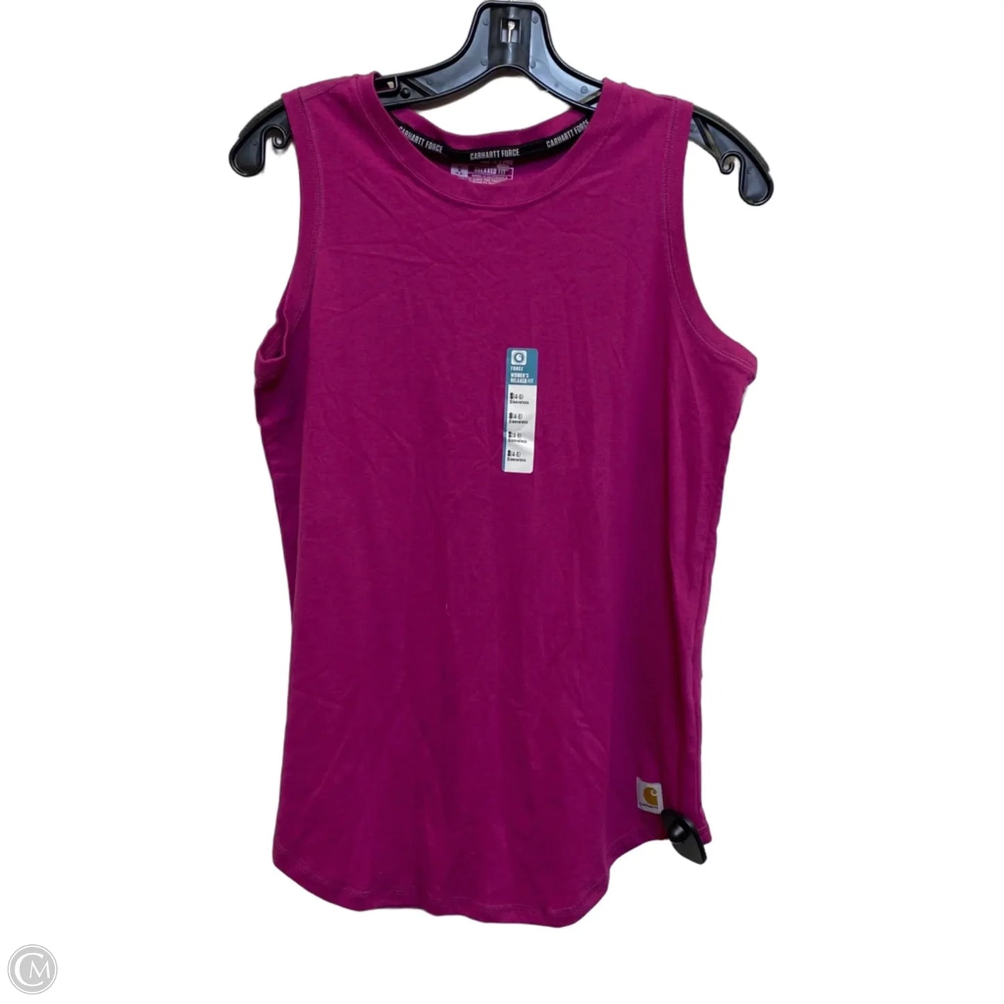 Top Sleeveless By Carhartt In Pink, Size: S