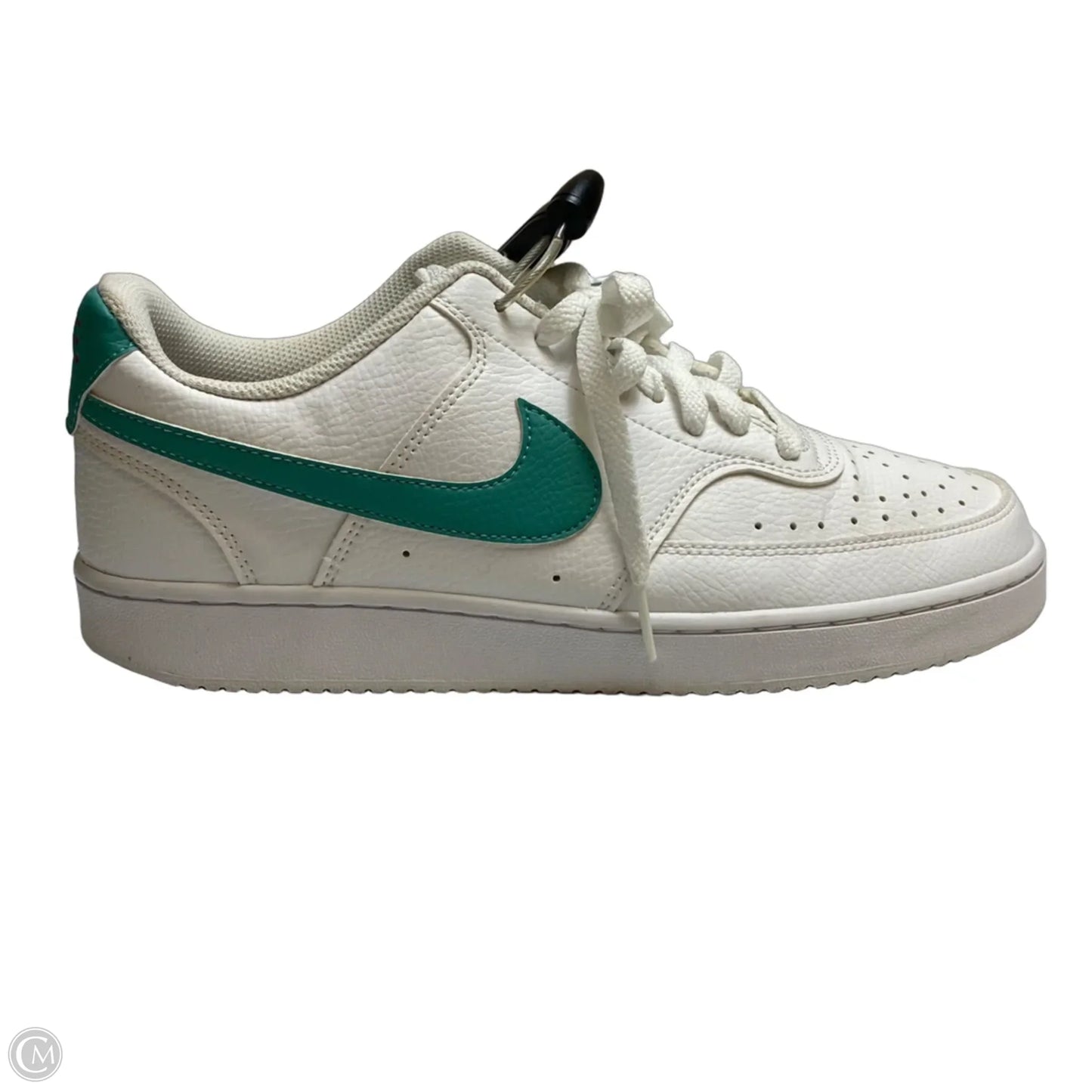Shoes Sneakers By Nike In Green & White, Size: 11