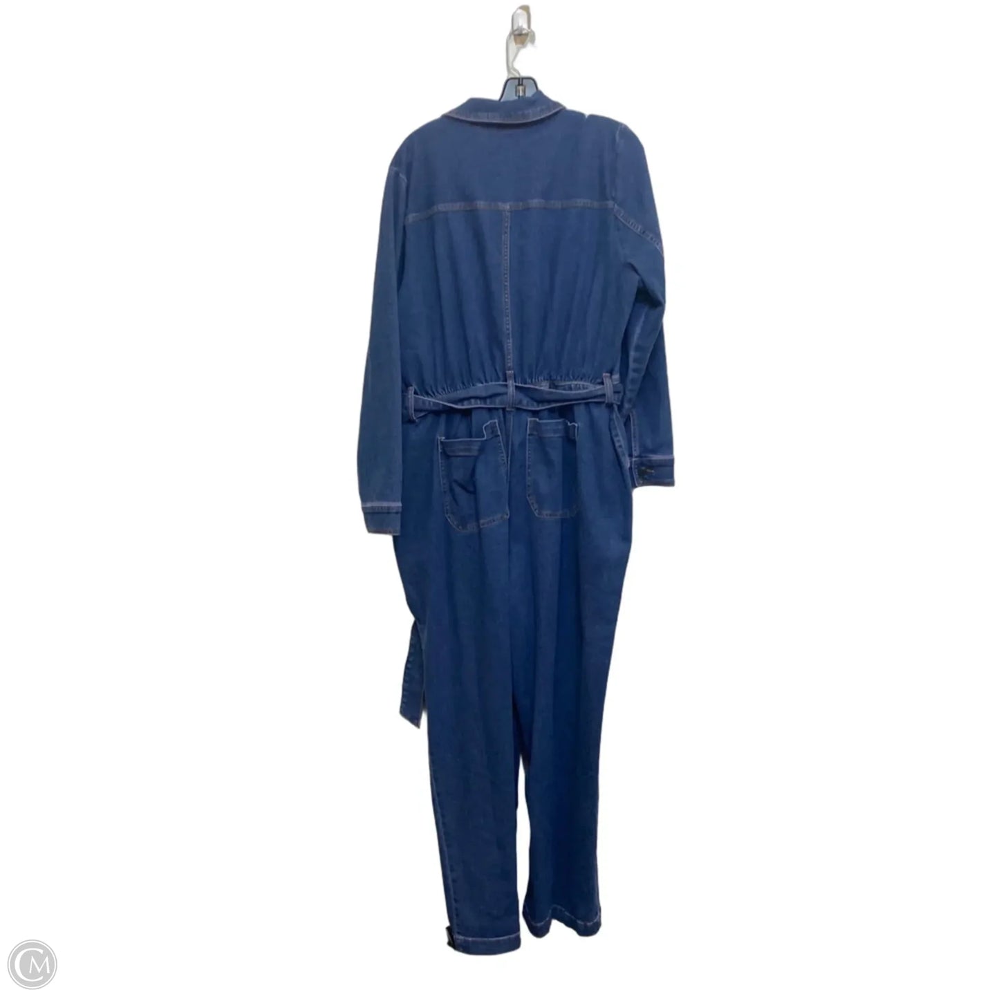 Jumpsuit By Lane Bryant In Blue Denim, Size: 2x