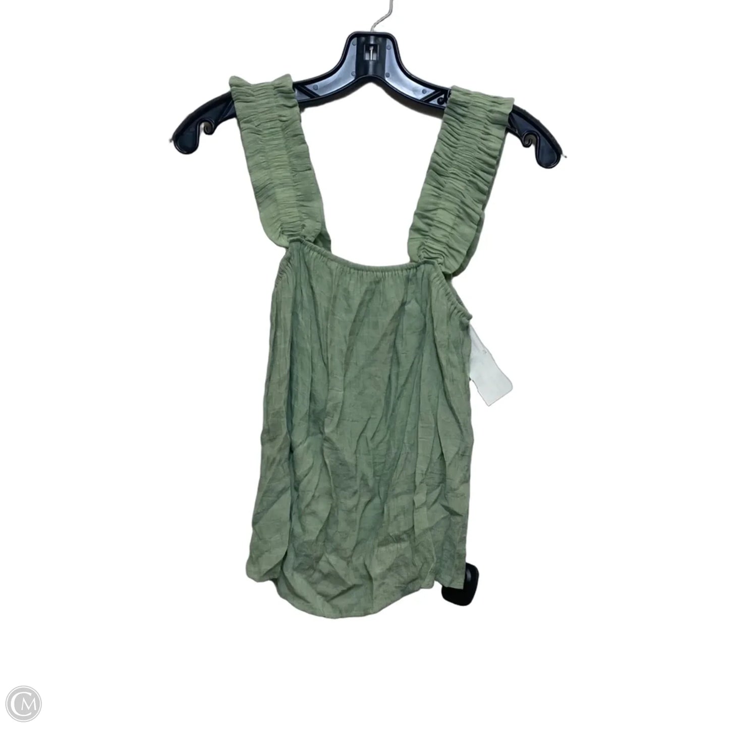 Top Sleeveless By Beivy In Green, Size: M