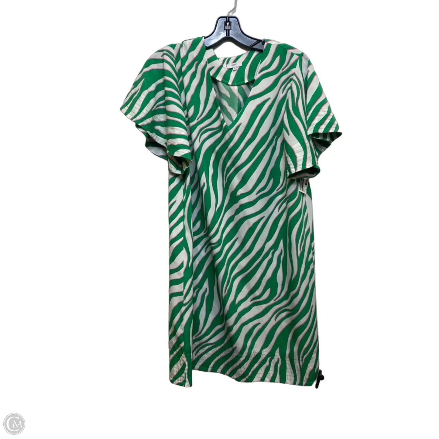Dress Casual Short By Voy In Green, Size: S