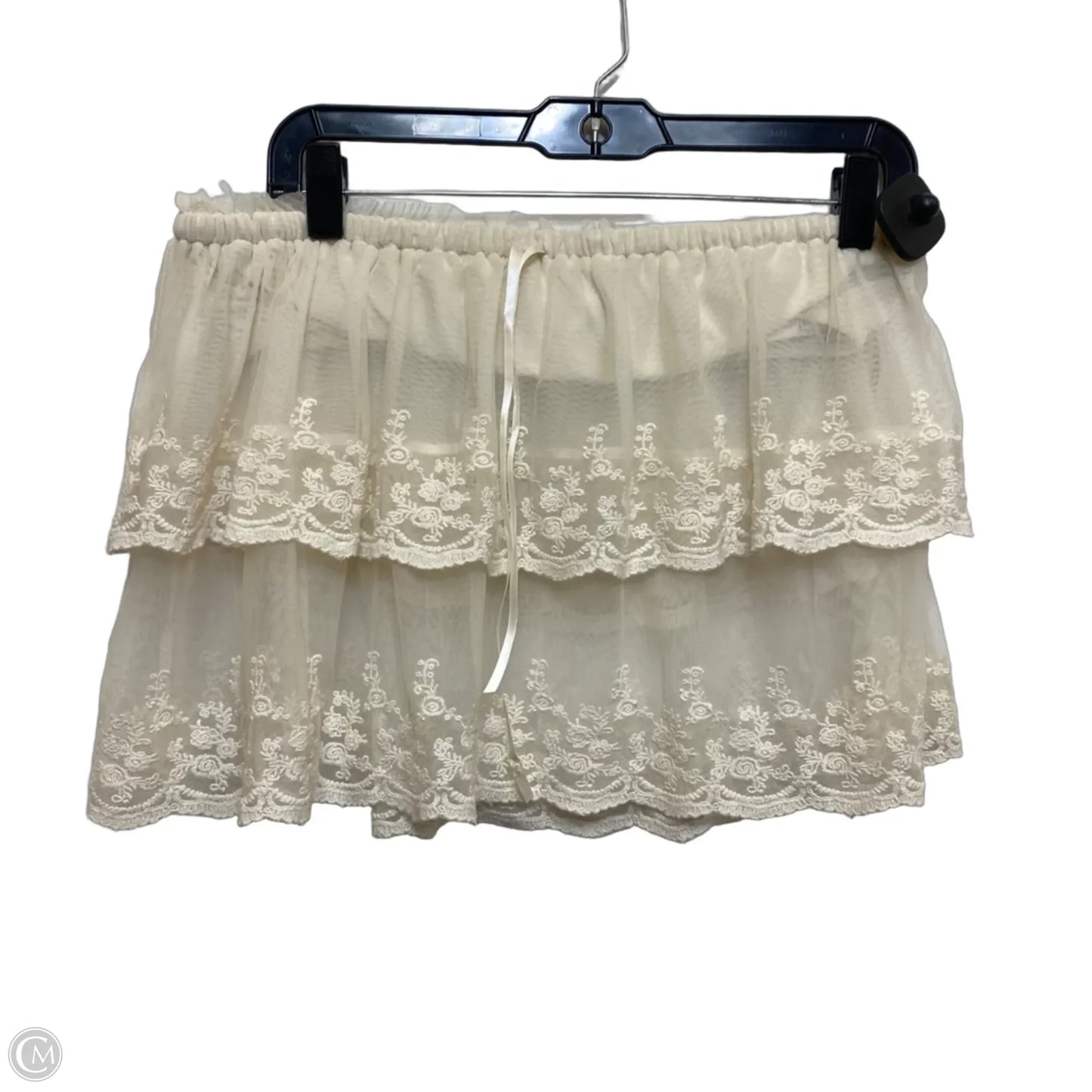 Top Sleeveless By Free People In Cream, Size: M