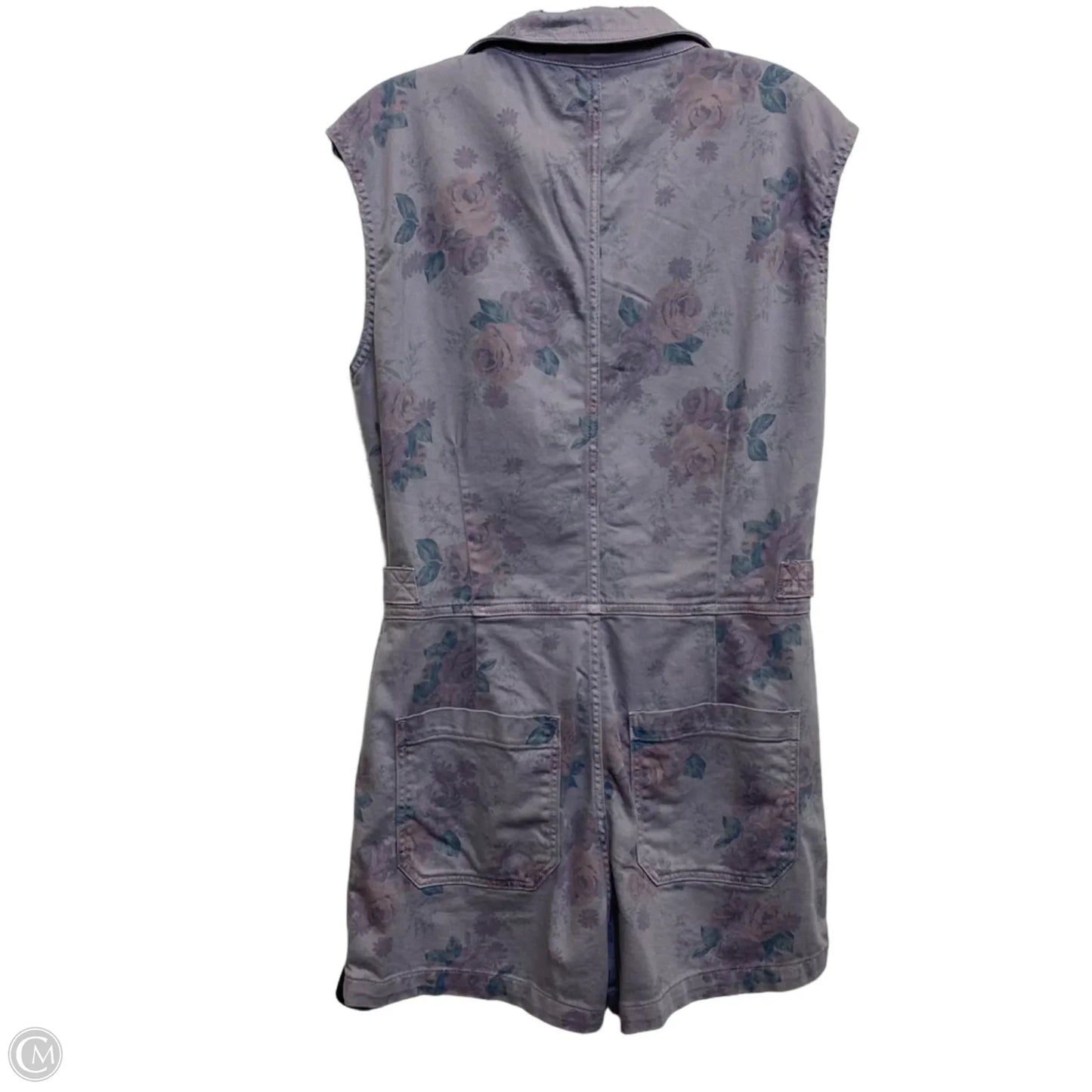 Romper By Laura Ashley In Purple, Size: S
