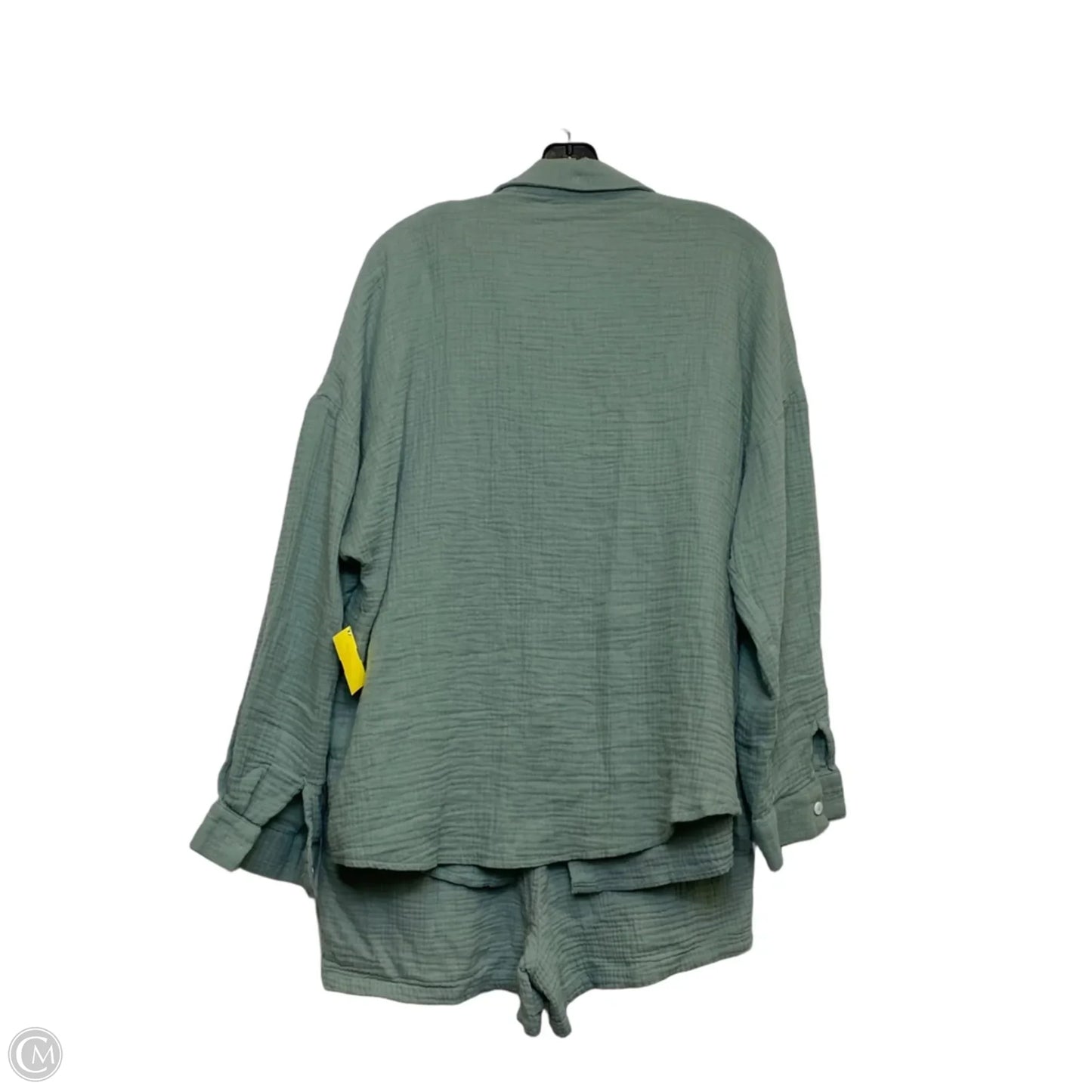 Shorts Set By Automet In Green, Size: L