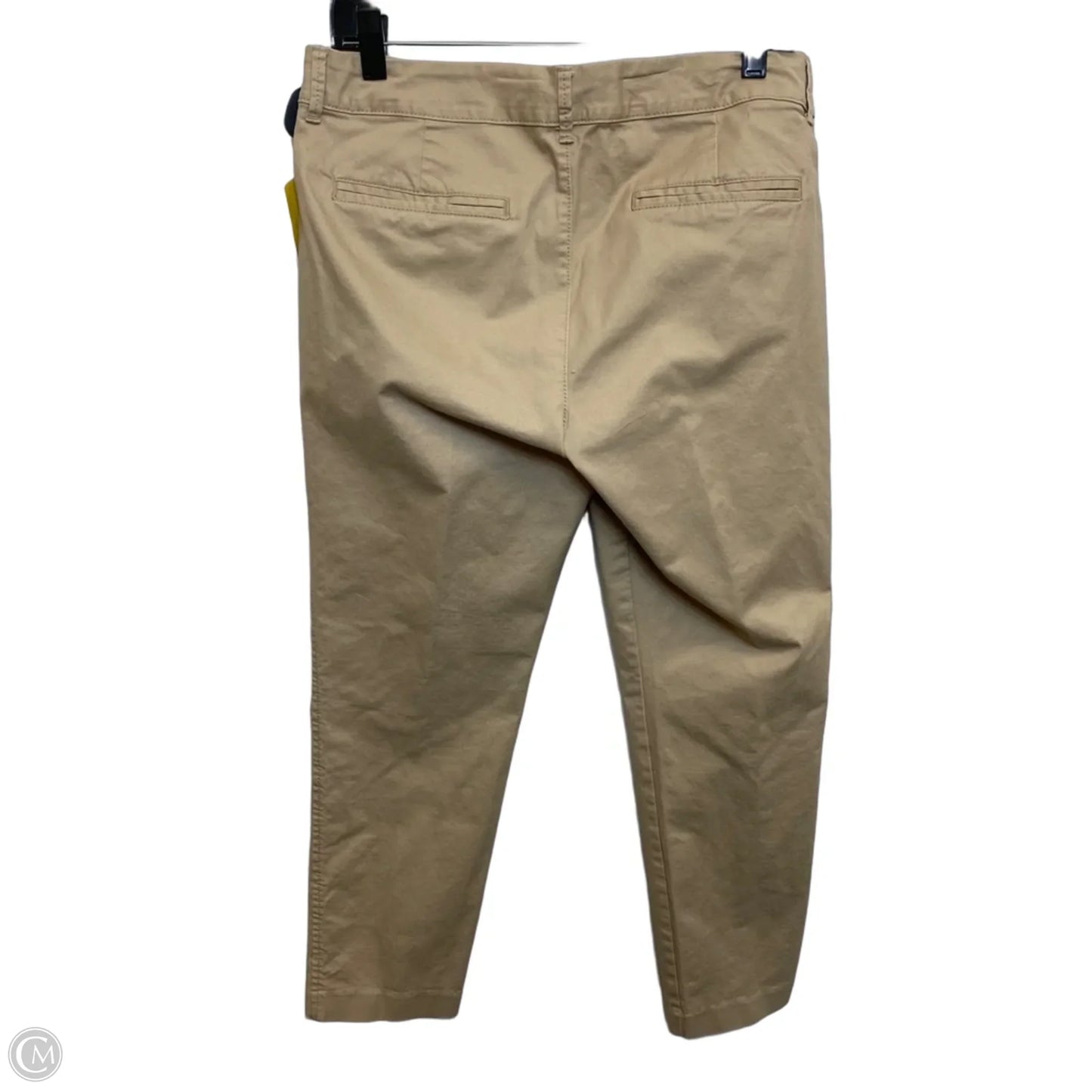 Jeans Cropped By Old Navy In Tan, Size: 10