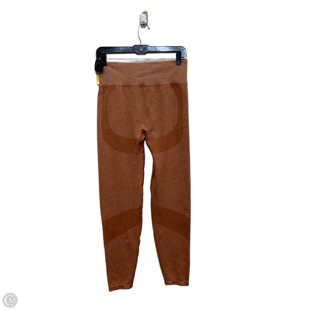 Athletic Leggings By Pink In Orange, Size: M