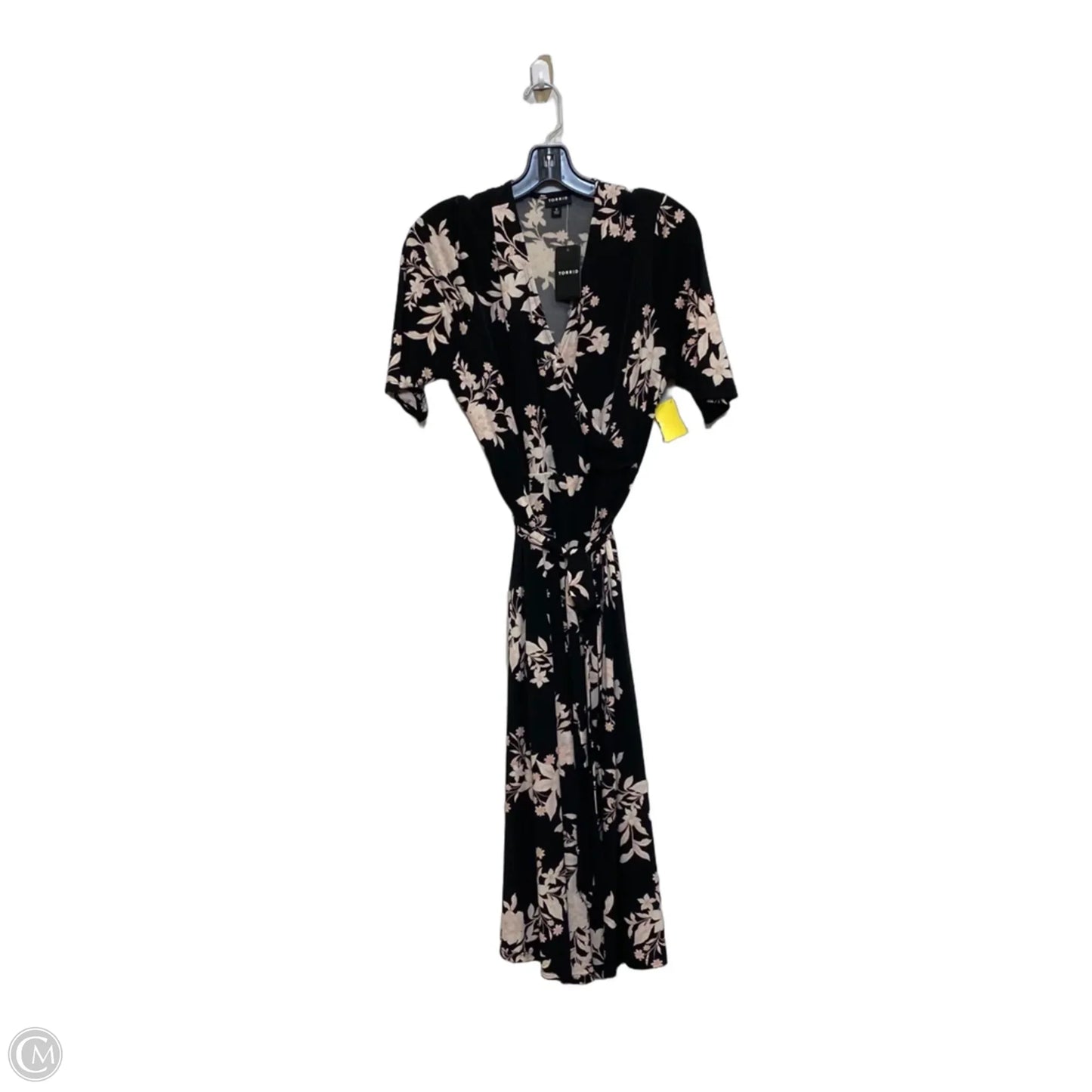 Dress Casual Midi By Torrid In Black, Size: L