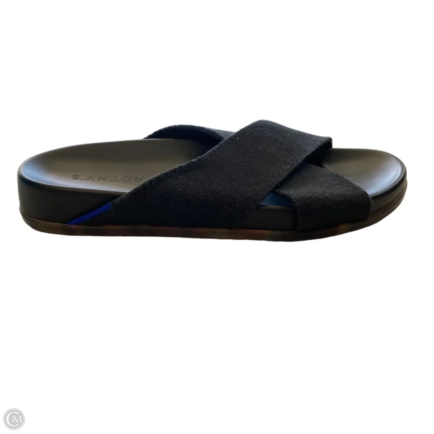 Sandals Designer By Rothys In Black, Size: 8