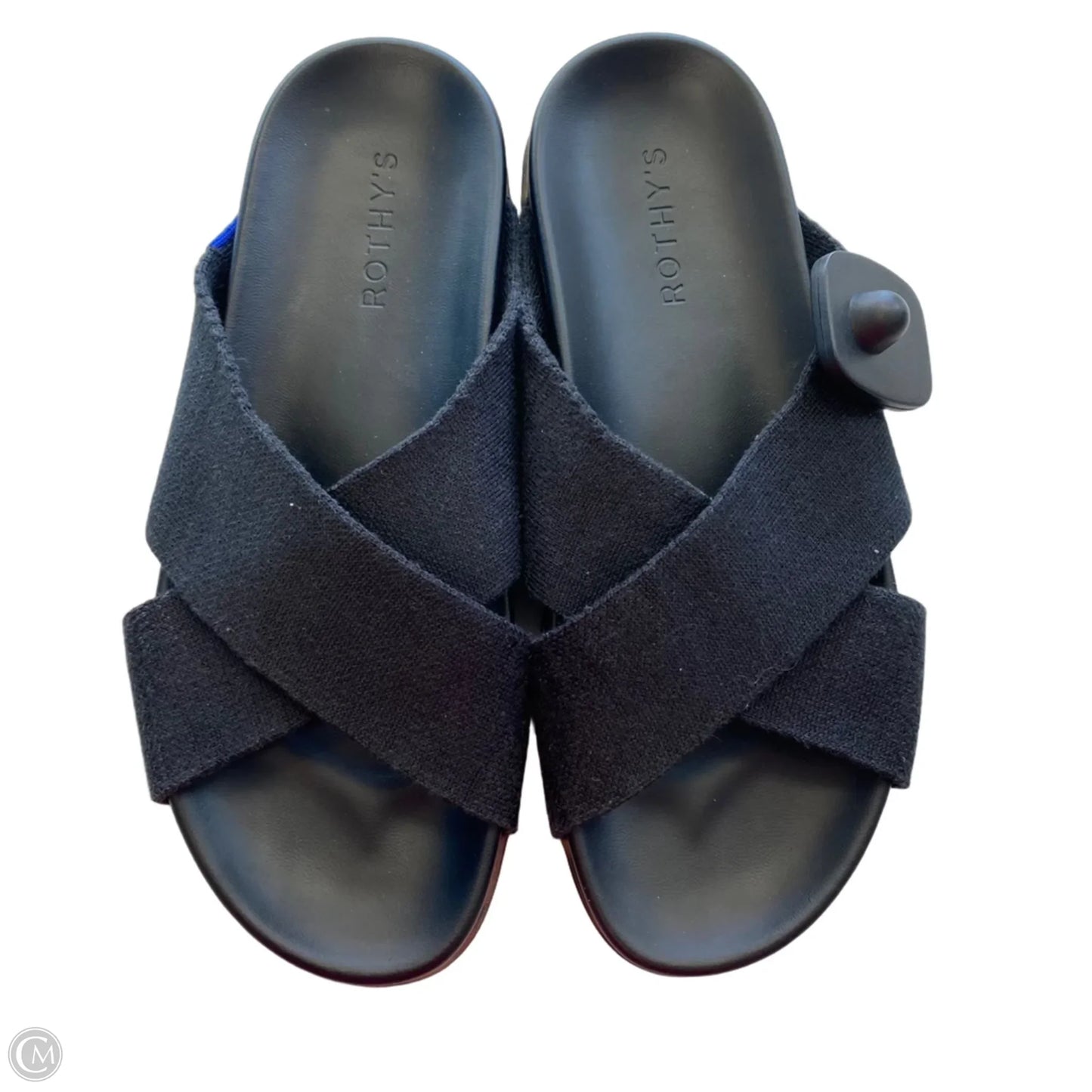 Sandals Designer By Rothys In Black, Size: 8