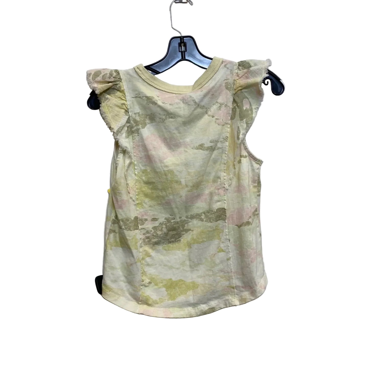 Top Sleeveless By Pilcro In Yellow, Size: Xsp