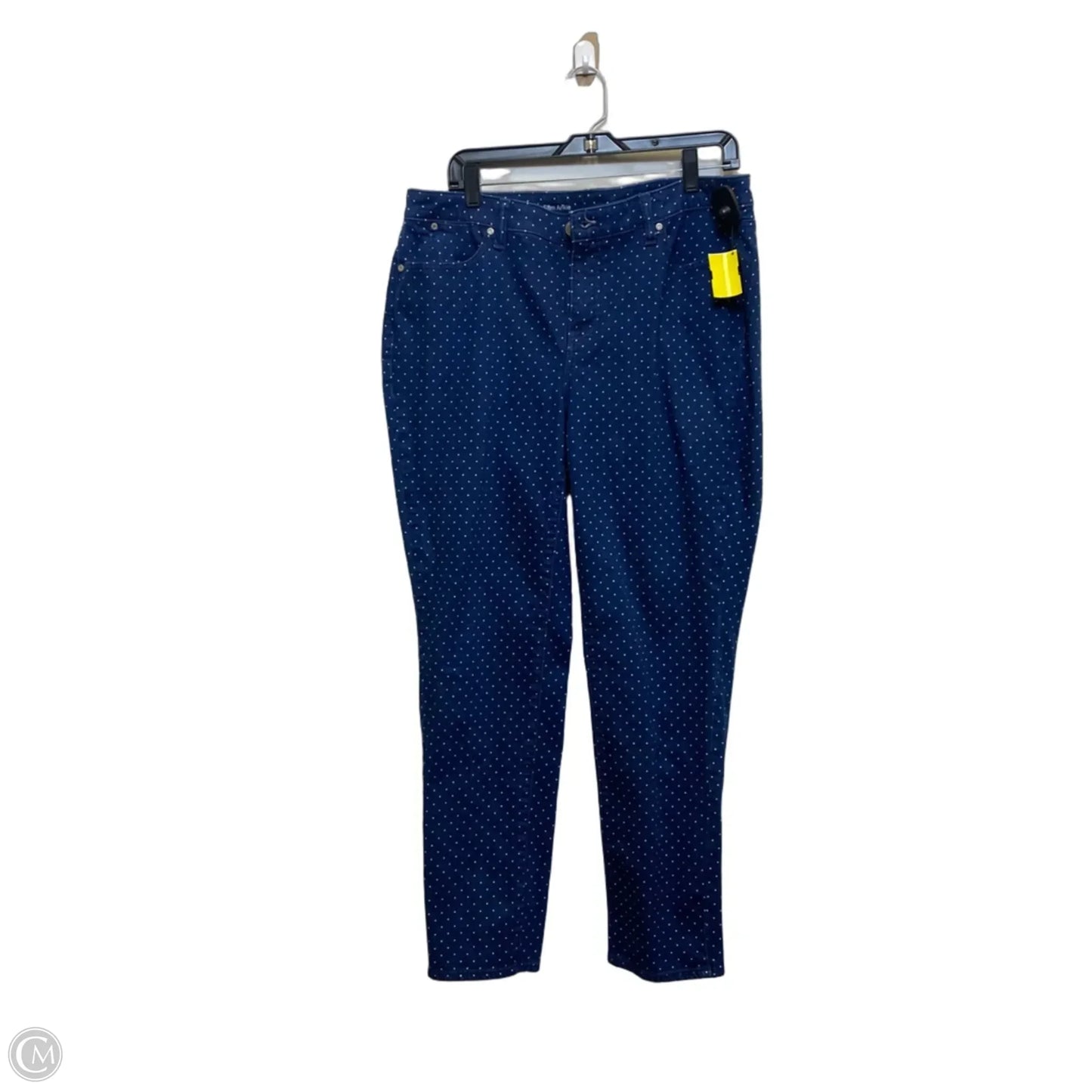Jeans Skinny By Talbots In Blue, Size: 14