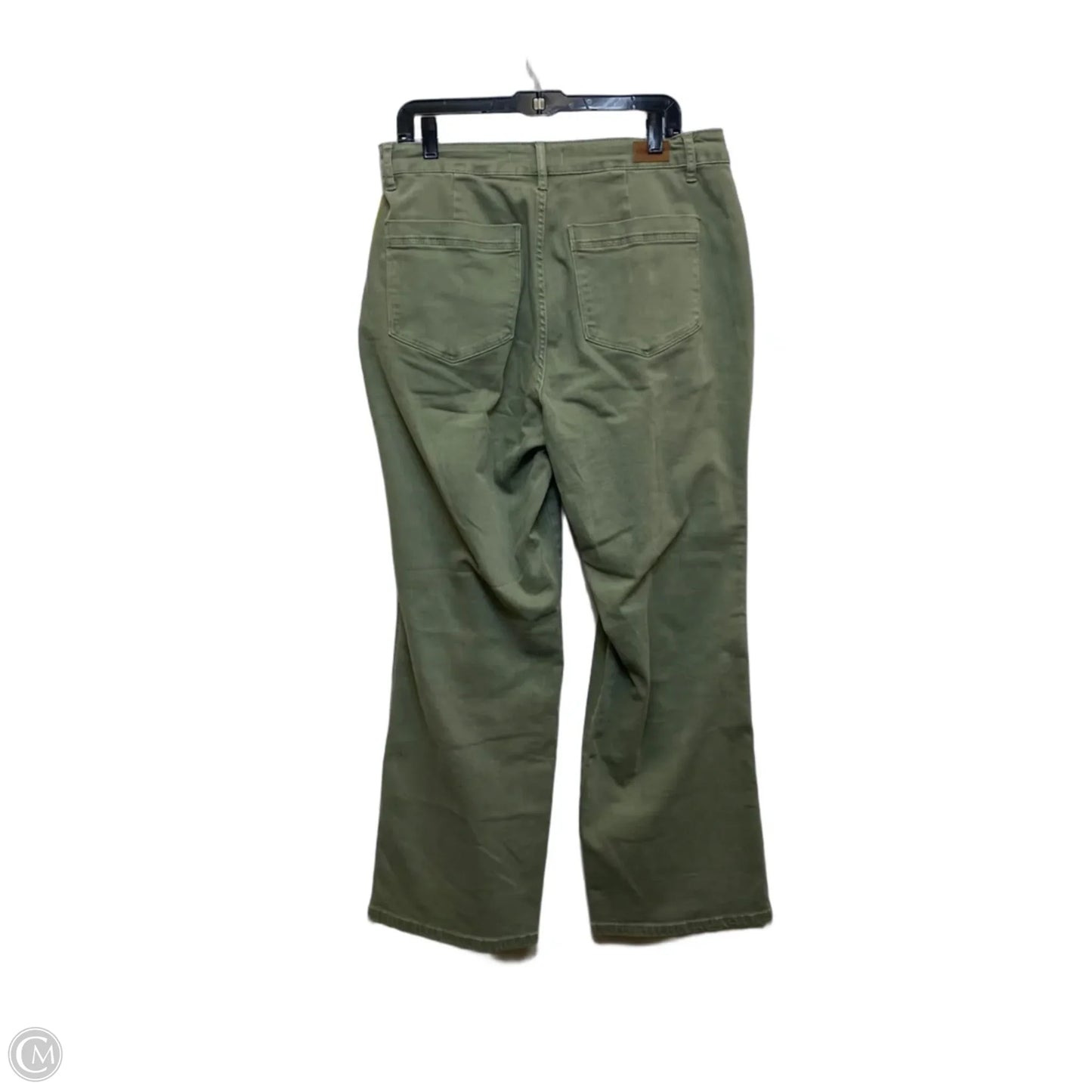 Jeans Wide Leg By Judy Blue In Green, Size: 14