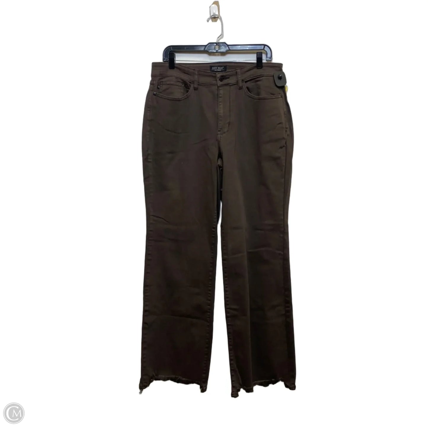 Jeans Straight By Judy Blue In Brown, Size: 14