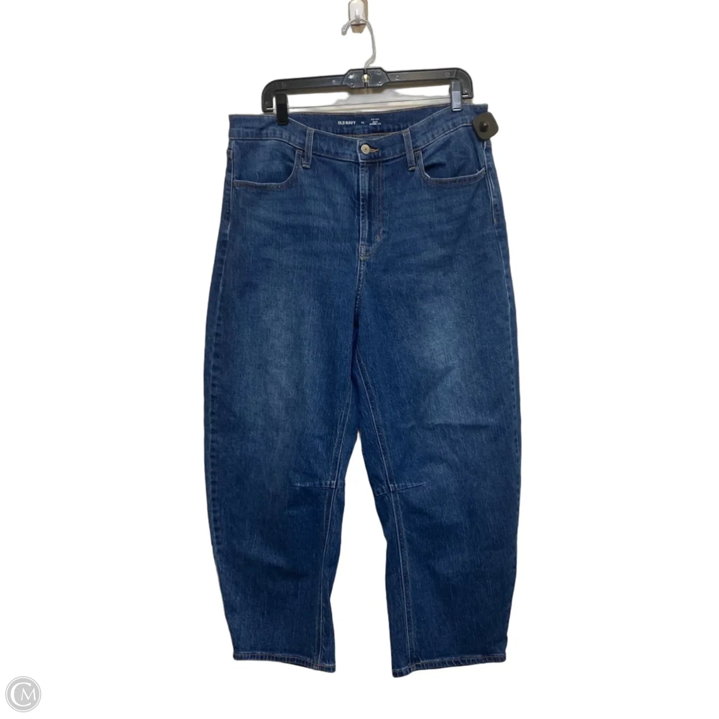 Jeans Boyfriend By Old Navy In Blue, Size: 14