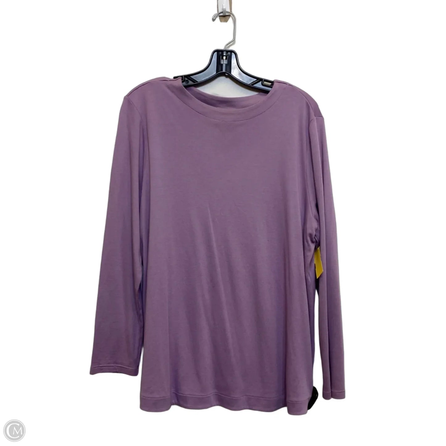 Top Long Sleeve By J. Jill In Purple, Size: Xl