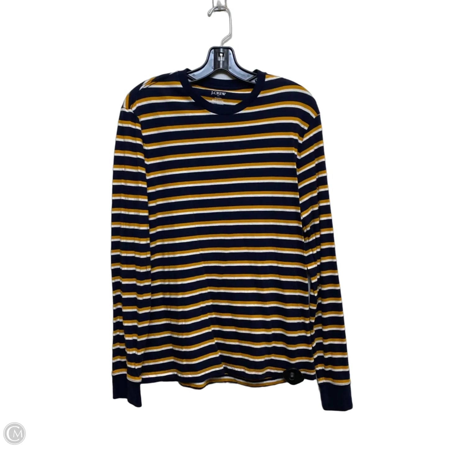 Top Long Sleeve By J. Crew In Yellow, Size: M