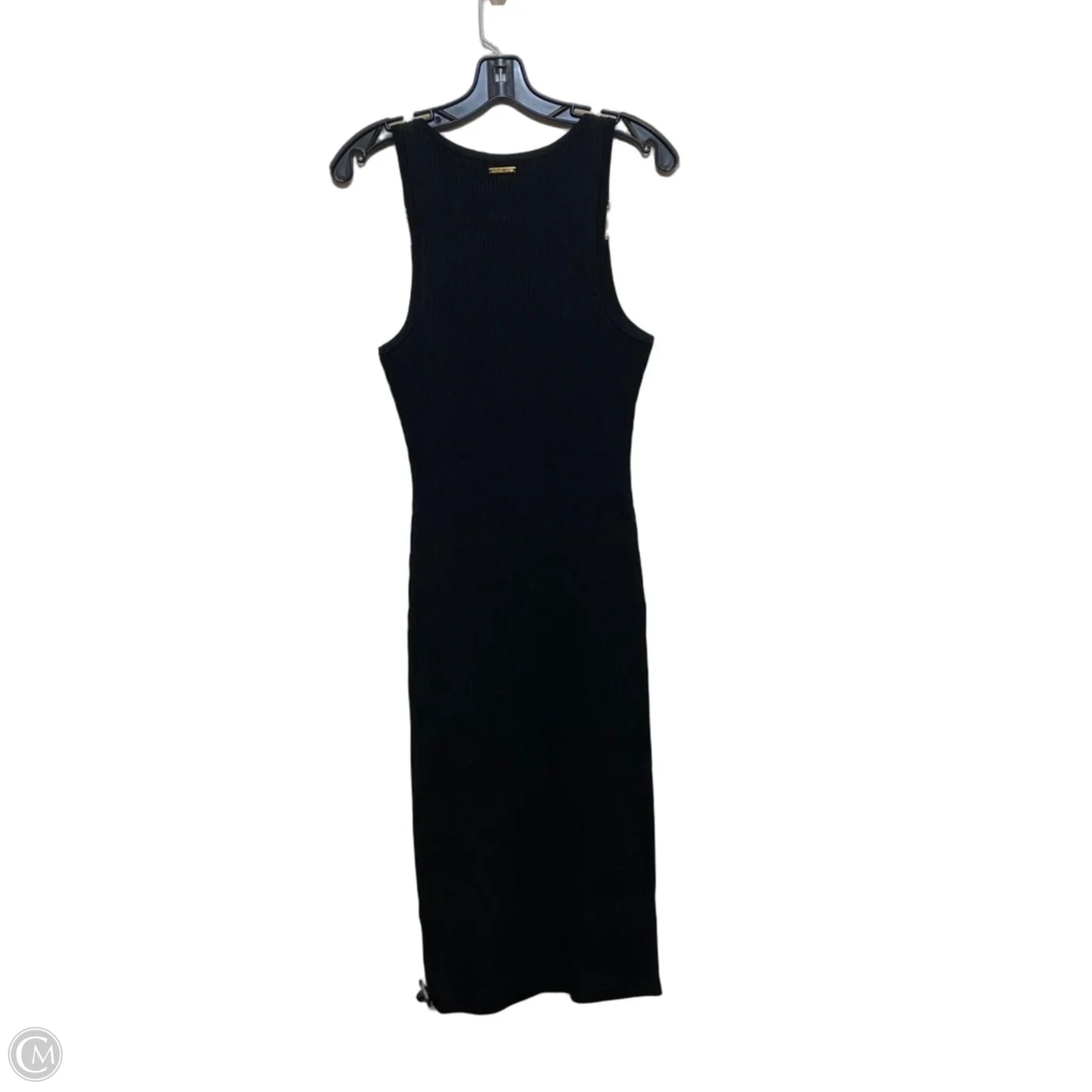 Dress Casual Midi By Michael By Michael Kors In Black, Size: L