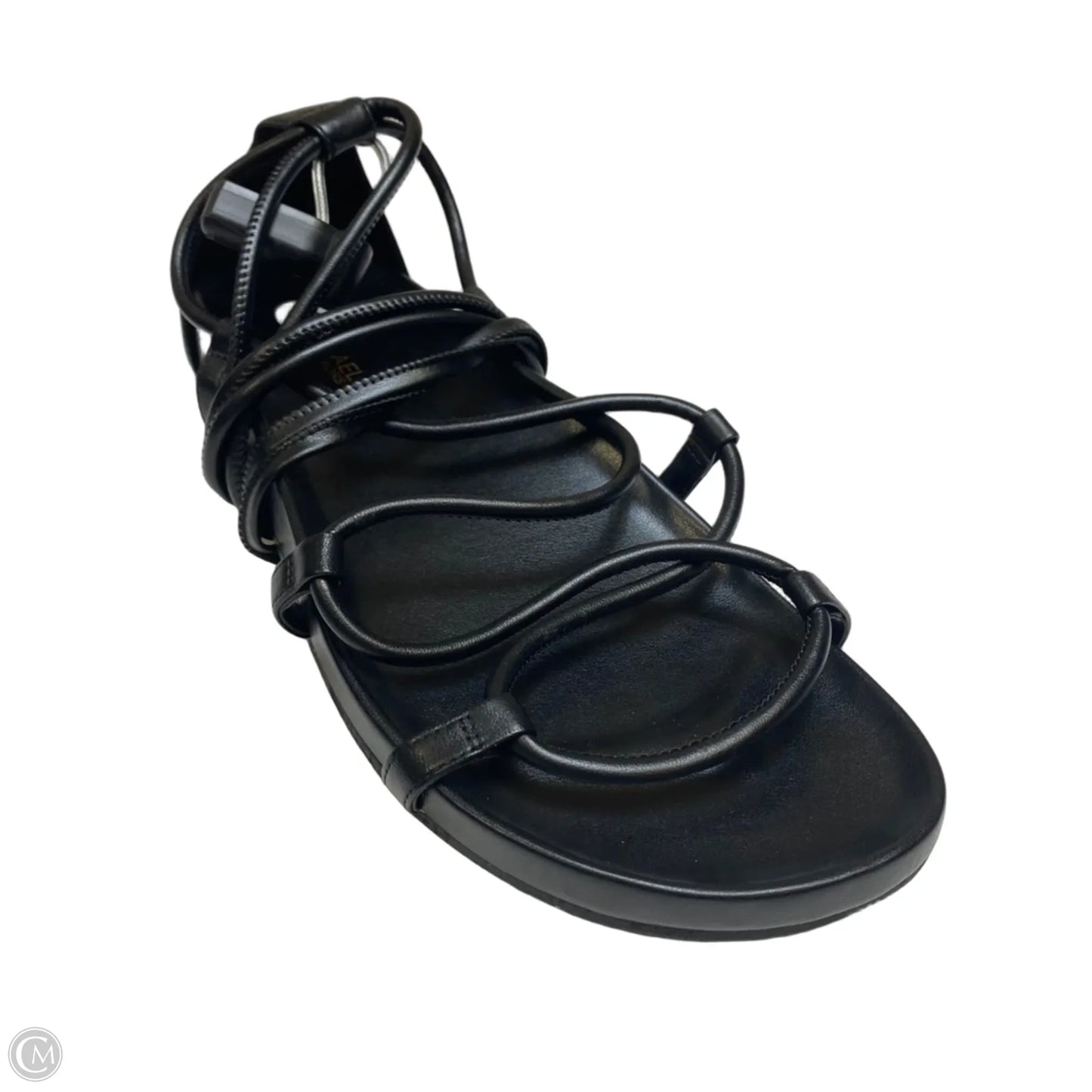 Sandals Flats By Michael By Michael Kors In Black, Size: 10