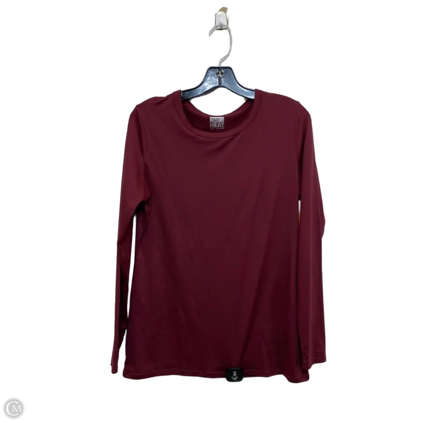 Top Long Sleeve By 32 Degrees In Red, Size: L