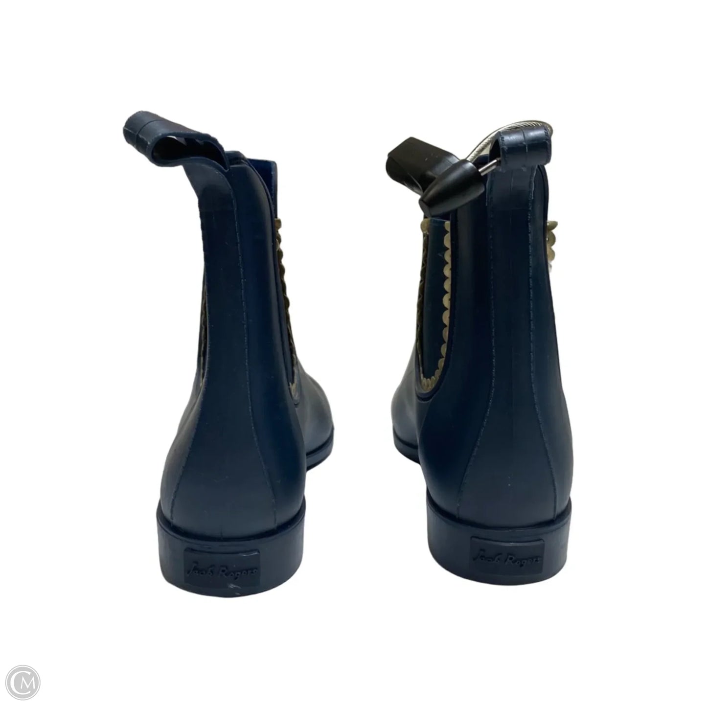 Boots Designer By Jack Rogers In Blue, Size: 9